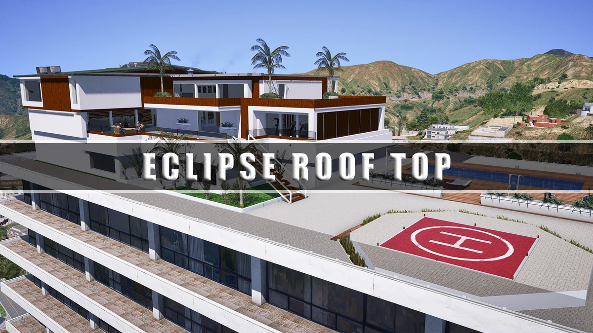 ECLIPSE ROOF TOP – Fully Open Source | Premium FiveM MLO for Events & RP